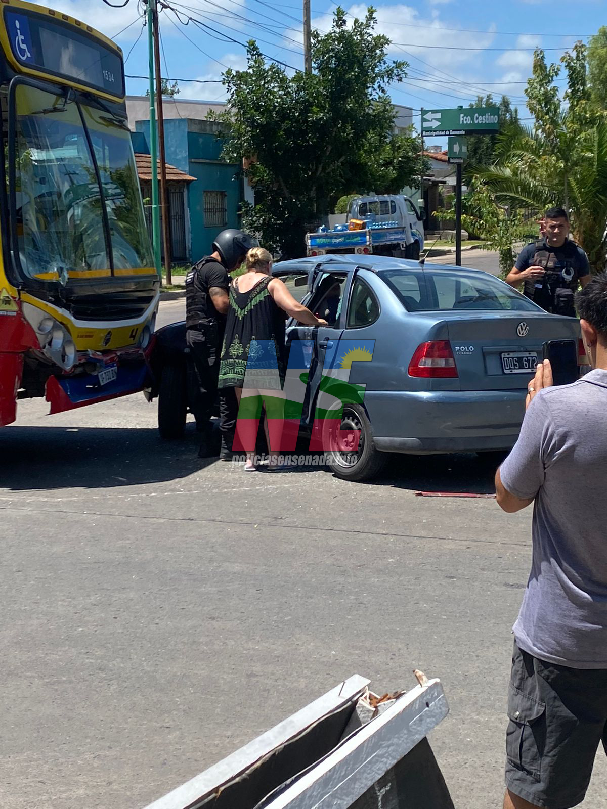 Accidente en Ensenada